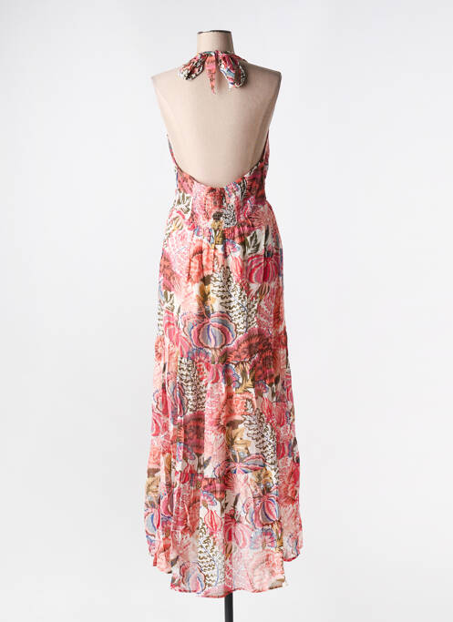 Robe longue rose SEE U SOON pour femme