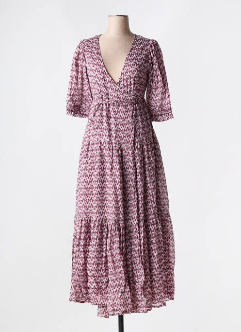 Robe longue violet MOLLY BRACKEN pour femme