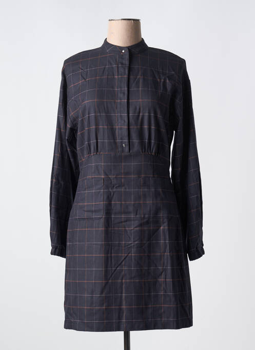 Robe mi-longue bleu SEE U SOON pour femme