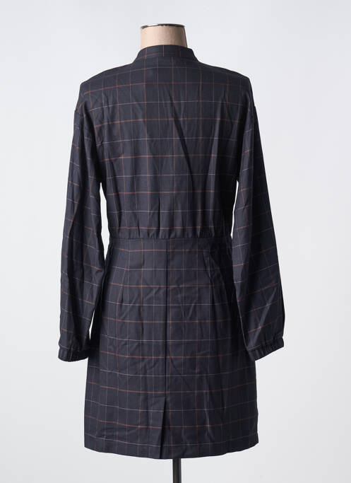 Robe mi-longue bleu SEE U SOON pour femme