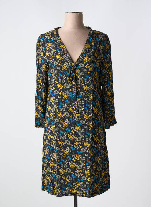 Robe mi-longue noir ÉTYMOLOGIE pour femme