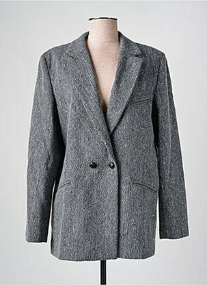 Blazer fausses poches gris MAISON HOTEL femme