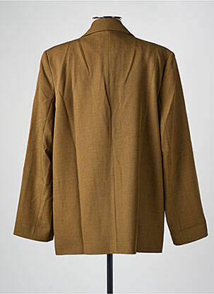 Blazer fausses poches marron ANGE femme