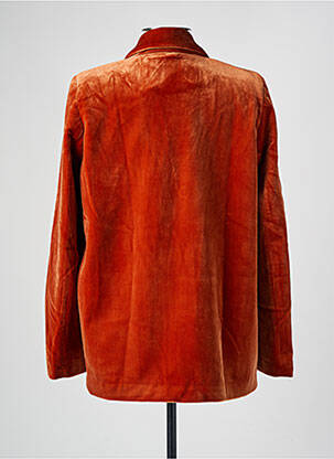 Blazer fausses poches orange SEE U SOON femme