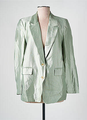 Blazer fausses poches vert SEE U SOON femme
