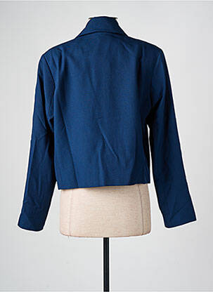 Blazer poches bleu ANGE femme