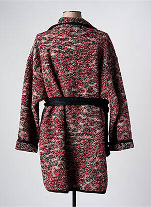 Veste casual col tailleur rouge SEE THE MOON femme