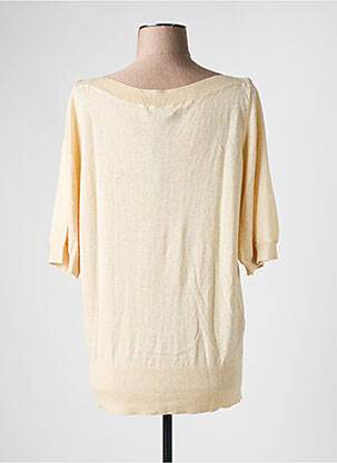 Pull resserrée sur le bas manches courtes beige KING LOUIE femme