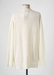 Gilet manches longues blanc ESTHEME pour femme seconde vue