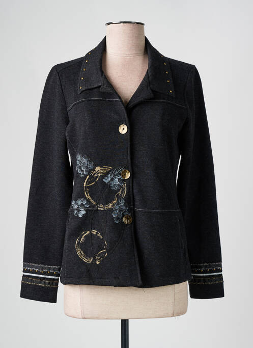 Blazer poches gris DOLCEZZA femme
