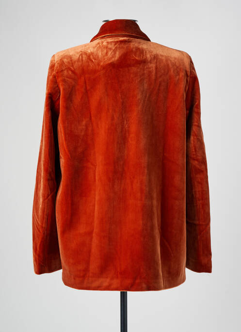 Blazer orange SEE U SOON pour femme