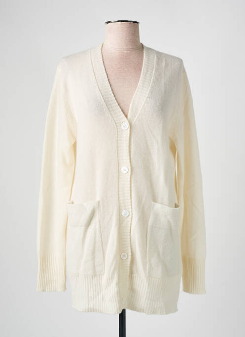 Gilet manches longues blanc ESTHEME pour femme