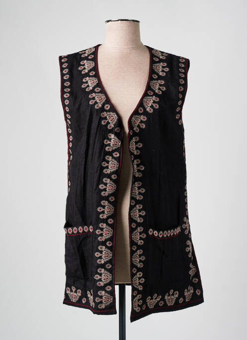 Gilet sans manche noir MAISON HOTEL pour femme
