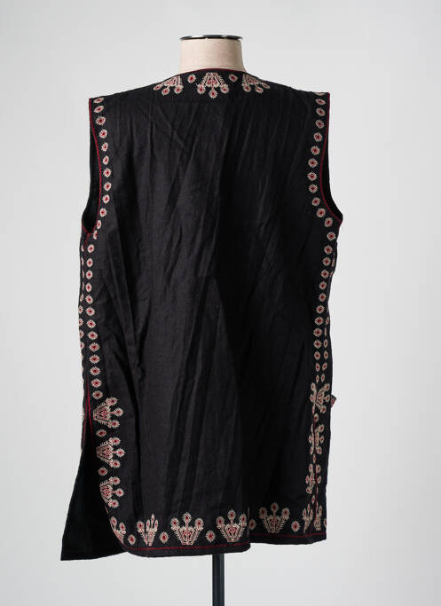 Gilet sans manche noir MAISON HOTEL pour femme