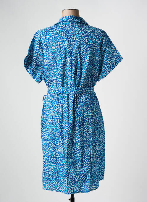 Robe mi-longue bleu ÉTYMOLOGIE pour femme