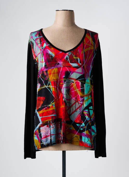 T-shirt noir DOLCEZZA pour femme