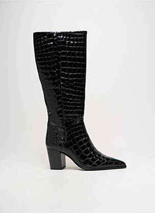 Bottes bout pointu talon de 7 à 9cm noir HOGL femme
