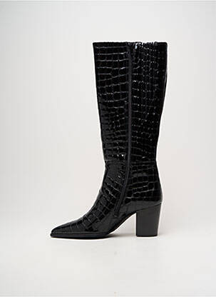 Bottes bout pointu talon de 7 à 9cm noir HOGL femme