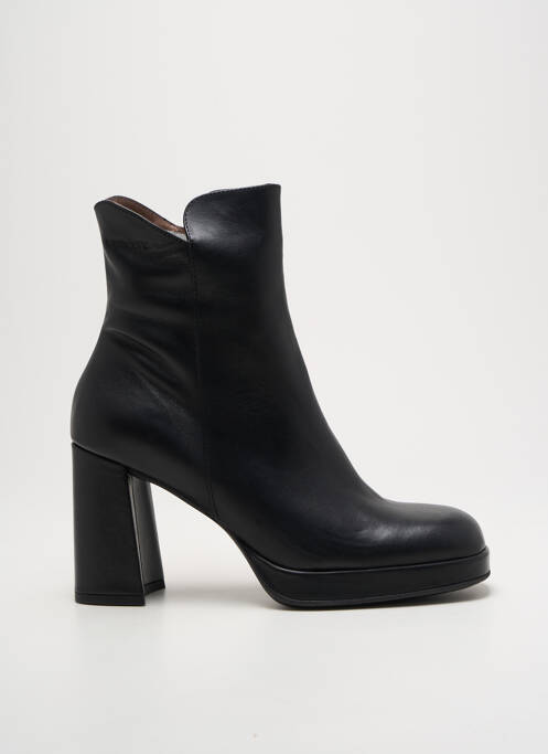 Bottines/Boots noir WONDERS pour femme