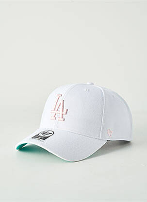 Casquette broderie blanc 47 BRAND femme