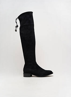 Cuissardes bout rond talon de 4 à 6cm noir PEDRO MIRALLES femme
