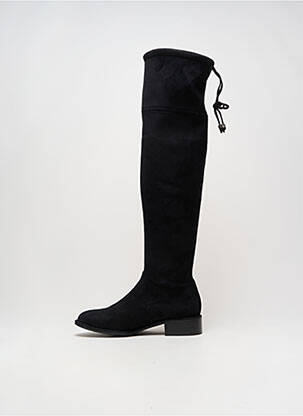 Cuissardes bout rond talon de 4 à 6cm noir PEDRO MIRALLES femme