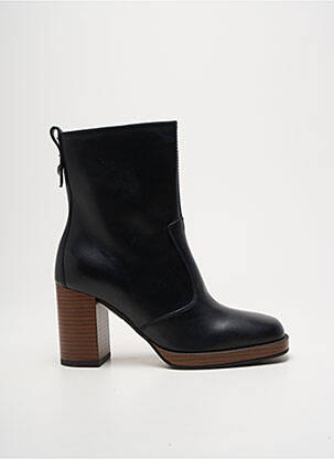 Bottines/boots matière lisse talon de 7 à 9cm noir NERO GIARDINI femme