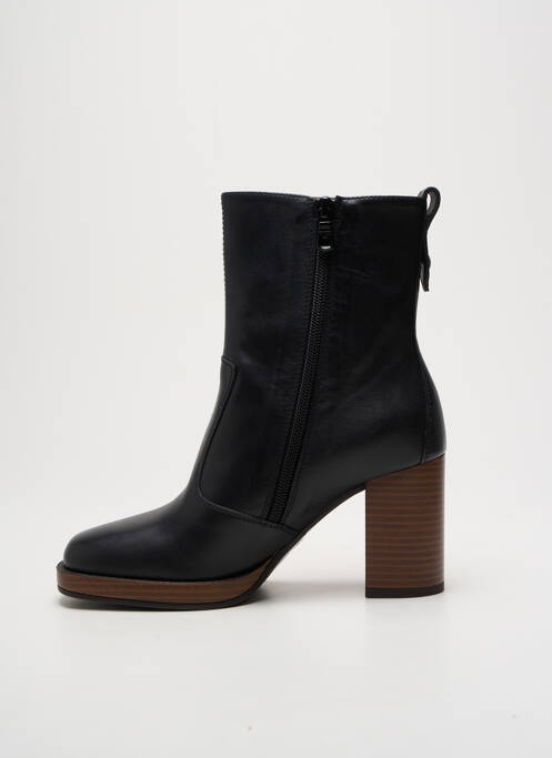 Bottines/boots matière lisse talon de 7 à 9cm noir NERO GIARDINI femme