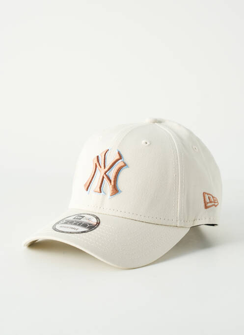 Casquette beige NEW ERA pour homme