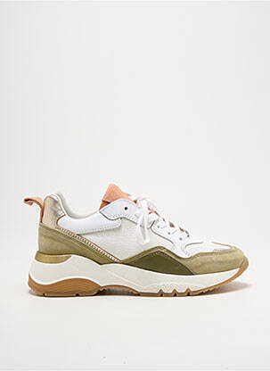 Baskets nubuck talon de 4 à 6cm vert MARELLA femme