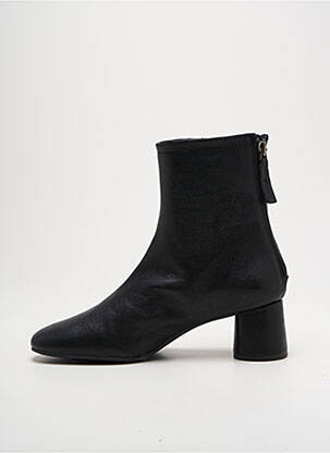 Bottines/boots matière lisse talon de 4 à 6cm noir PEDRO MIRALLES femme