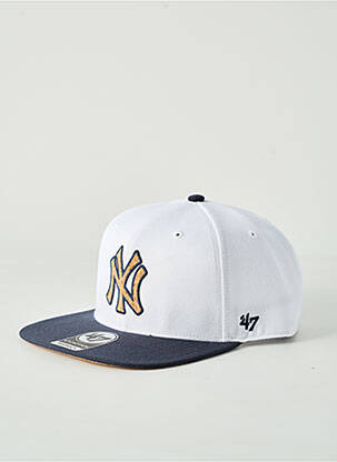 Casquette broderie blanc 47 BRAND homme