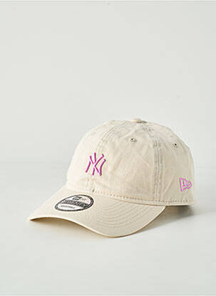 Casquette beige NEW ERA pour homme