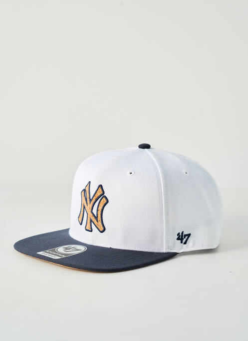 Casquette broderie blanc 47 BRAND homme