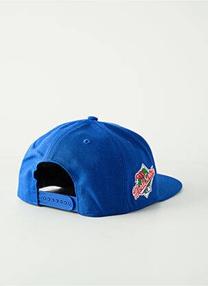 Casquette fermeture pressionnée bleu 47 BRAND homme