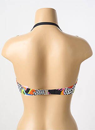 Haut de maillot de bain stretch haut soutien-gorge moulé noir ANTIGEL femme
