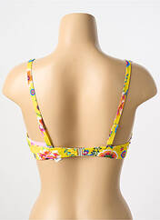 Haut de maillot de bain jaune ANTIGEL pour femme seconde vue