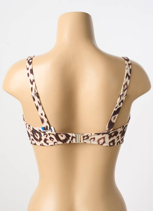 Haut de maillot de bain beige ANTIGEL pour femme