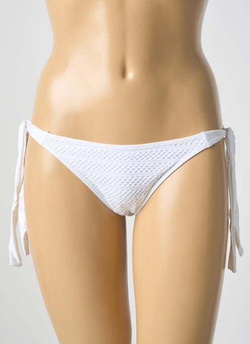 Bas de maillot de bain blanc ANTIGEL pour femme