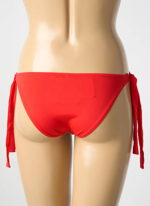 Bas de maillot de bain rouge ANTIGEL pour femme