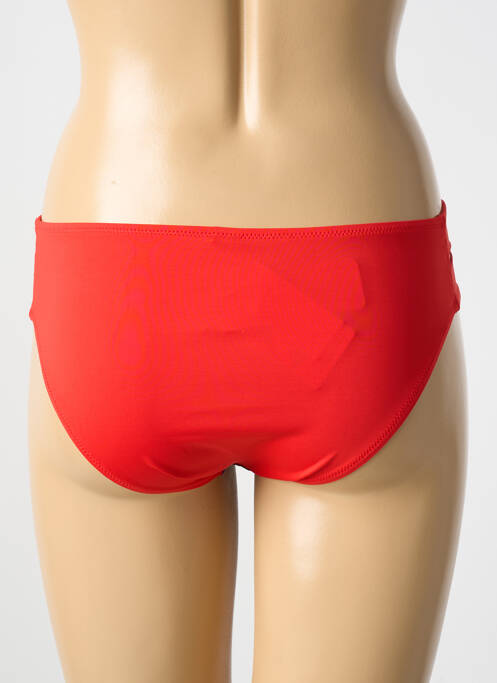 Bas de maillot de bain rouge ANTIGEL pour femme