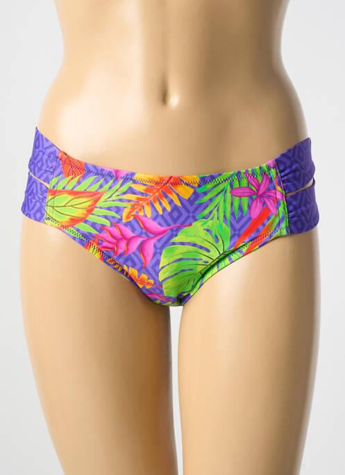Bas de maillot de bain violet ANTIGEL pour femme