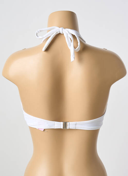 Haut de maillot de bain blanc ANTIGEL pour femme