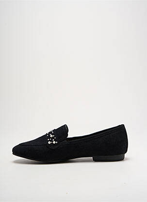 Mocassins voute plantaire talon plat jusqu'à 3cm noir NEOSOFT femme