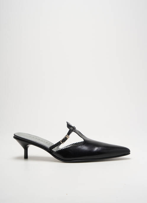 Mules/Sabots noir PARALLELE pour femme