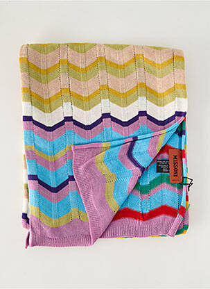 Echarpe stretch violet MISSONI femme