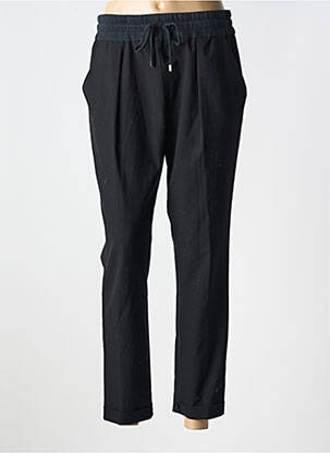 Pantalon slim taille élastique taille normale bleu ZARA femme