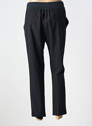 Pantalon slim taille élastique taille normale bleu ZARA femme