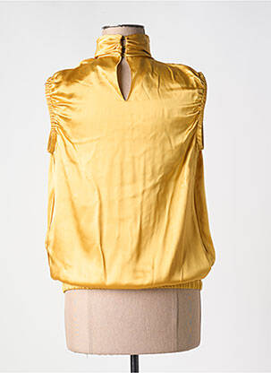 Top sans manche sans manche jaune DOLCE & GABBANA femme