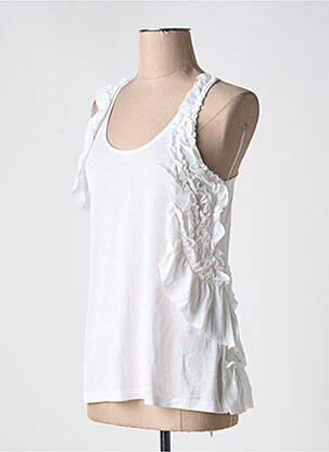 Débardeur blanc COMPTOIR DES COTONNIERS pour femme